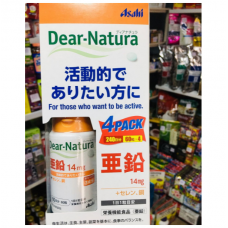 Asahi Dear-Natura Zinc Цинк 14 мг на 60 дней