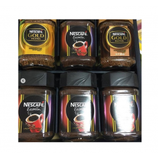 Кофейный набор 6 банок NESCAFE GOLD + NESCAFE EXCELLA