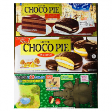 Чоко пай Choco-Pie с картонной игрушкой