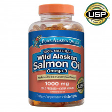 Рыбий жир Pure Alaska Omega-3 EPA+DHA 450 капсул