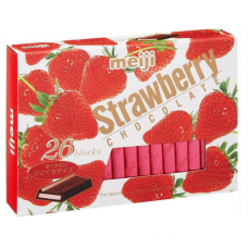 Клубничный шоколад Meiji Strawberry