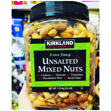 KIRKLAND Несоленые орехи микс Mixed Nuts Unsalted, 1.13кг