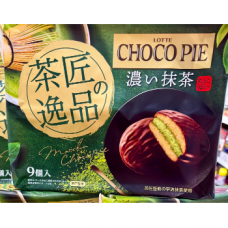 Choco Pie Matcha Бисквитное пирожное со вкусом матча
