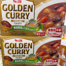 Карри среднеострый S&B Golden из Японии 1кг