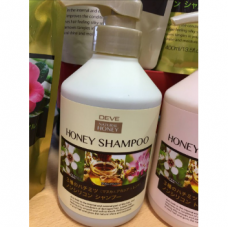 Шампунь Deve Natural Honey c 3 видами мёда, Пл/ бут 450 мл