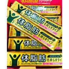 Lotte Mainichi Care Gum Мятная жевательная резинка для похудения