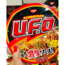 Лапша острая якисоба с зеленью UFO NISSIN